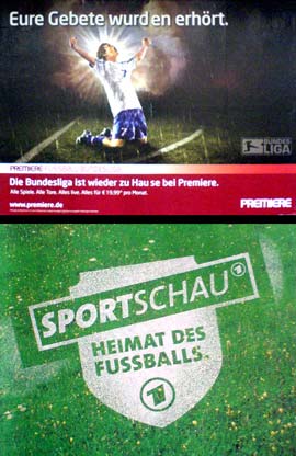 Bundesliga Werbung aus dem Jahr 2007